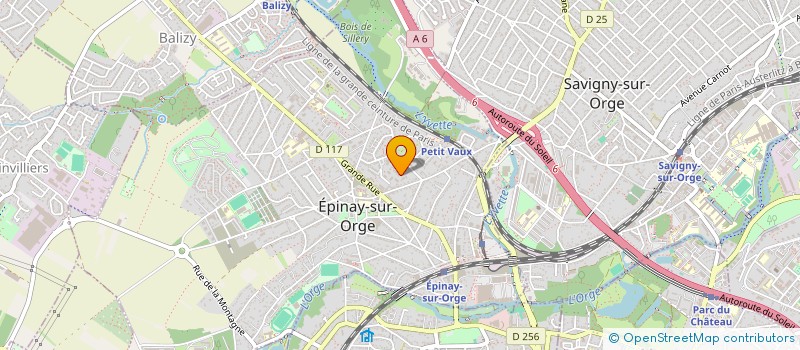 localisation de l'entreprise NEOLYS à EPINAY-SUR-ORGE