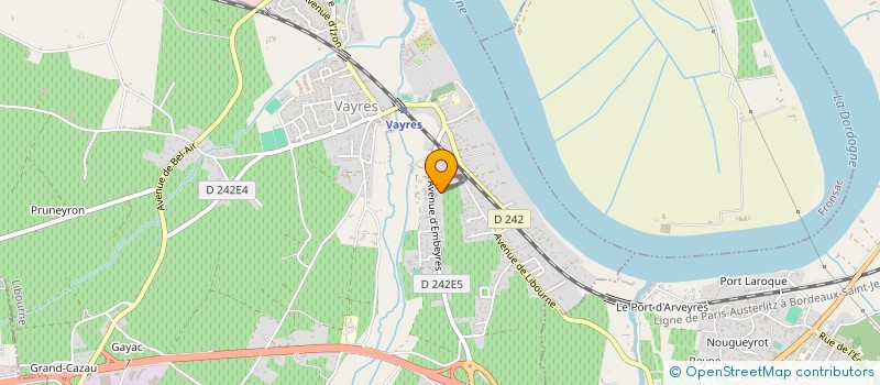 localisation de l'entreprise NEOLYS CONCIERGERIE  VAYRES