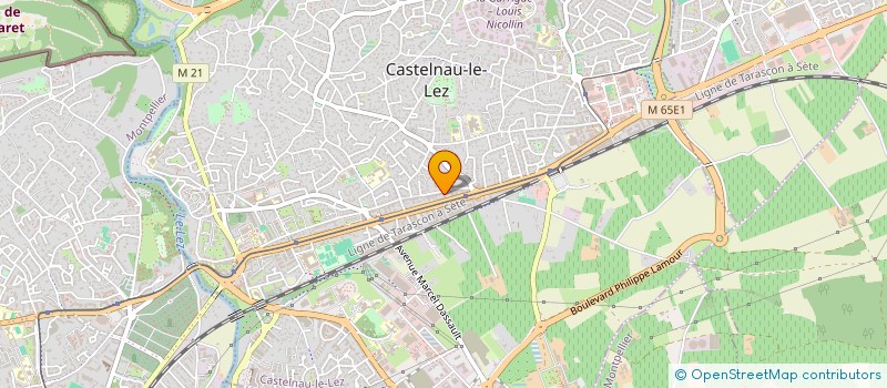 localisation de l'entreprise NEOLYS PATRIMOINE à MONTPELLIER