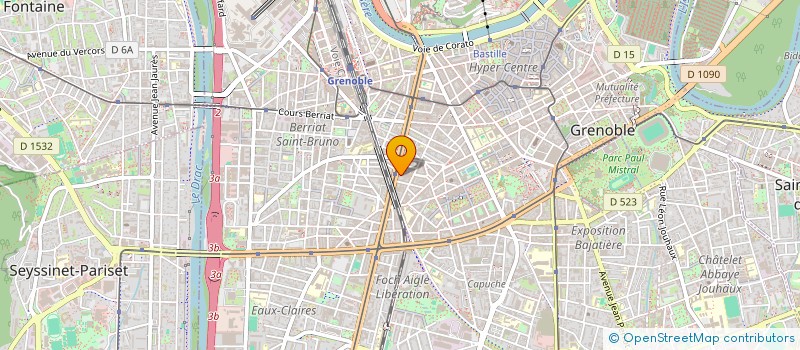 localisation de l'entreprise NEOLYSE à GRENOBLE