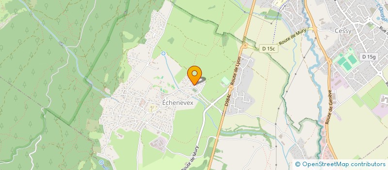 localisation de l'entreprise NEOM  ECHENEVEX