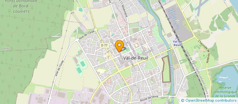 localisation de l'entreprise NEOM  VAL-DE-REUIL