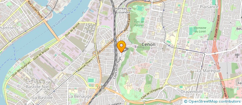 localisation de l'entreprise NEOM AUDIT  CENON