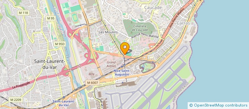 localisation de l'entreprise NEOM EXPERTS  NICE