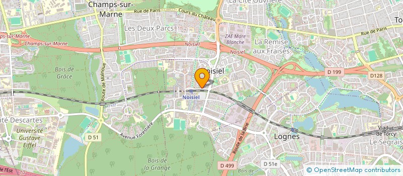 localisation de l'entreprise NEOMANNE  NOISIEL