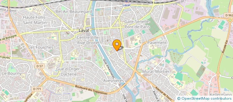 localisation de l'entreprise NEOMAREE  LAVAL