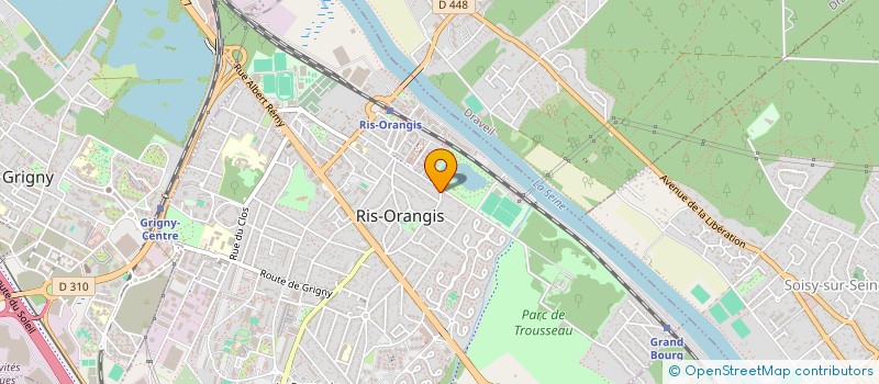 localisation de l'entreprise NEOMAROCOMMUNICATION  RIS-ORANGIS