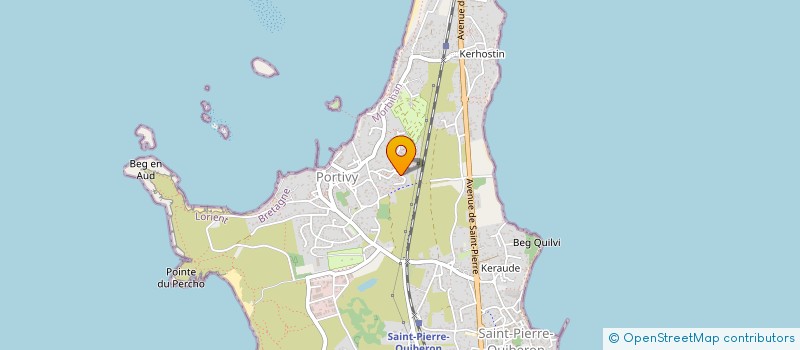 localisation de l'entreprise NEOMECA à SAINT-PIERRE-QUIBERON
