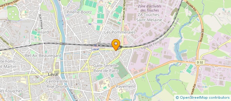 localisation de l'entreprise NEOMEDIAS à LAVAL