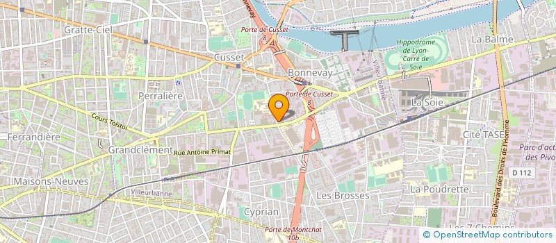 localisation de l'entreprise NEOMEDLIGHT à VILLEURBANNE