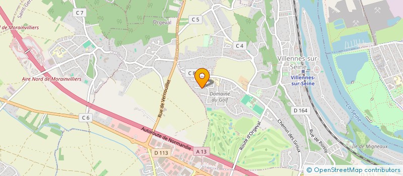 localisation de l'entreprise NEOMYG CONSULTING à VILLENNES-SUR-SEINE