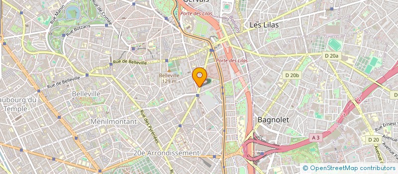 localisation de l'entreprise NEON-ELEC  PARIS