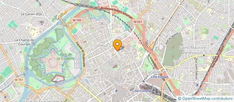 localisation de l'entreprise NEON FLANDRE à LILLE