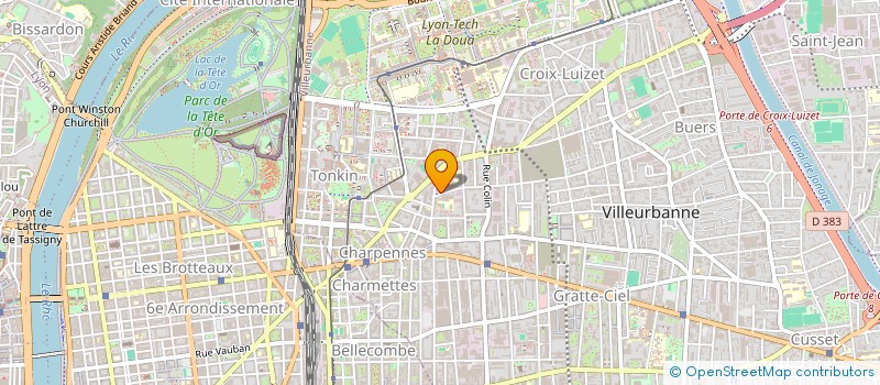 localisation de l'entreprise NEON LIVE  VILLEURBANNE