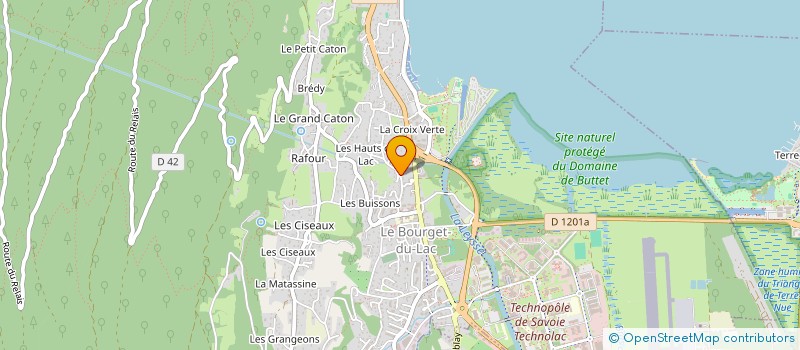 localisation de l'entreprise NEONCOMPUTING  LE BOURGET-DU-LAC