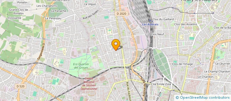 localisation de l'entreprise NEONE  ORLEANS