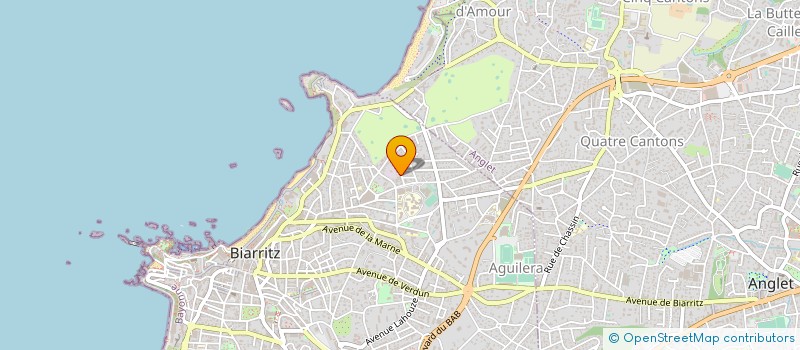 localisation de l'entreprise NEONEO à BIARRITZ