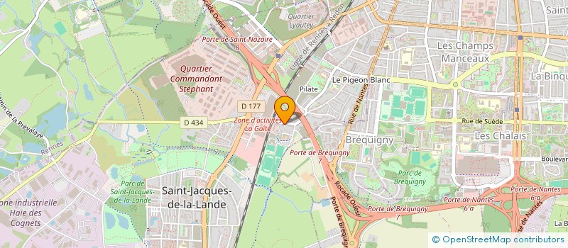 localisation de l'entreprise NEONIX HOLDING à SAINT-JACQUES-DE-LA-LANDE
