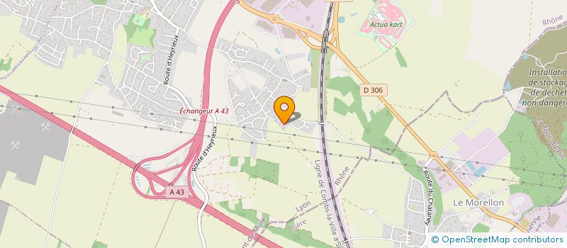 localisation de l'entreprise NEOPAC  SAINT-LAURENT-DE-MURE