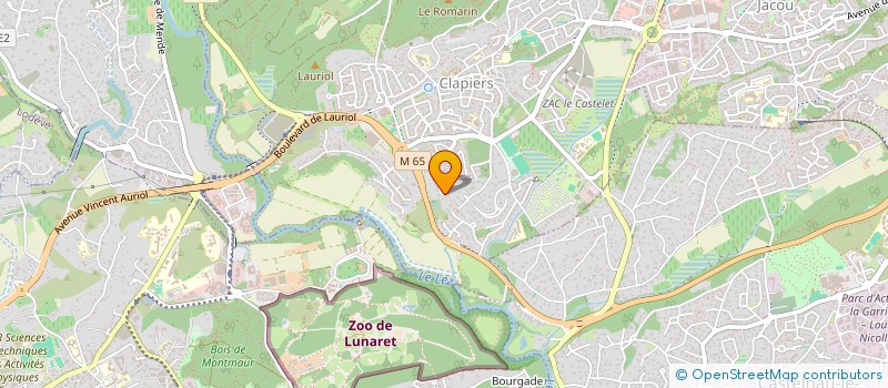 localisation de l'entreprise NEOPARTNERS  CLAPIERS