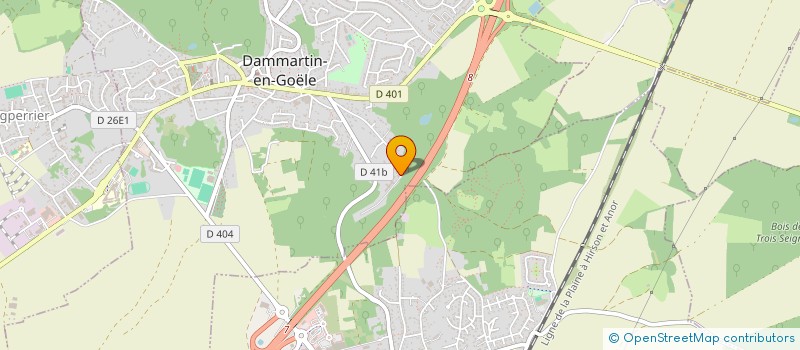localisation de l'entreprise NEOPHONIE à DAMMARTIN-EN-GOELE