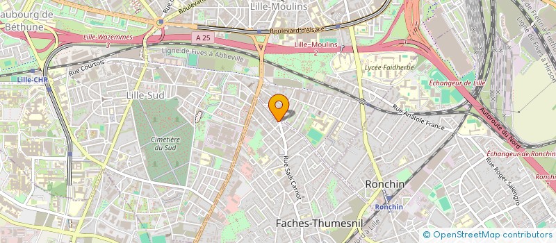 localisation de l'entreprise NEOPI GESTION à FACHES-THUMESNIL