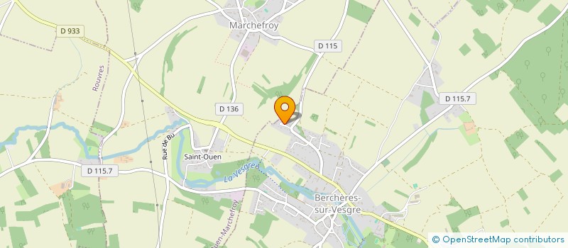 localisation de l'entreprise NEOPICS à BERCHERES-SUR-VESGRE