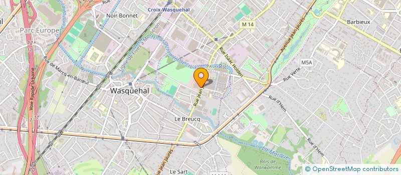 localisation de l'entreprise NEOPRES 14 à VILLENEUVE-D'ASCQ