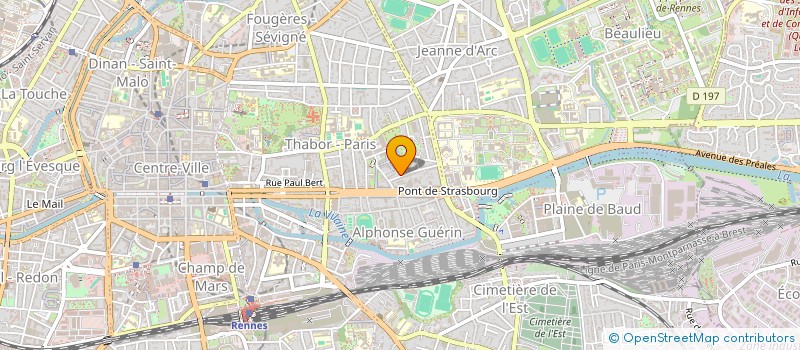 localisation de l'entreprise NEOPRESSE à RENNES