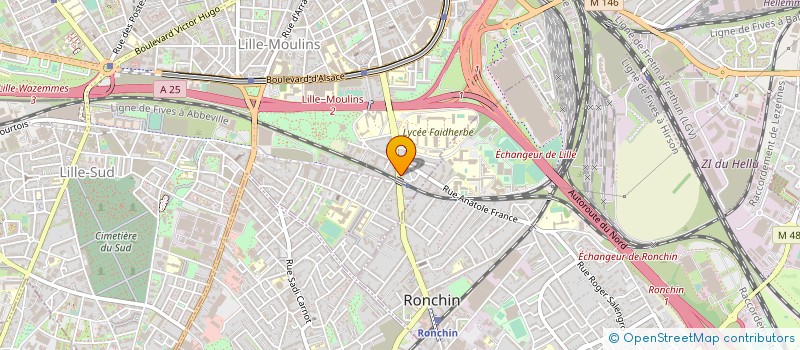 localisation de l'entreprise NEOPRINT à LILLE