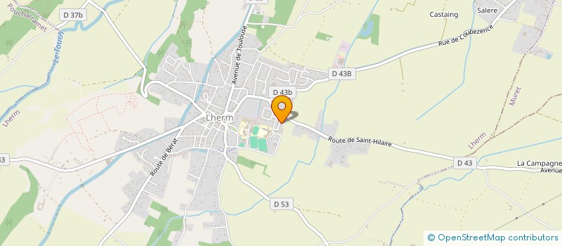 localisation de l'entreprise NEOPRO IMMOBILIER à LHERM