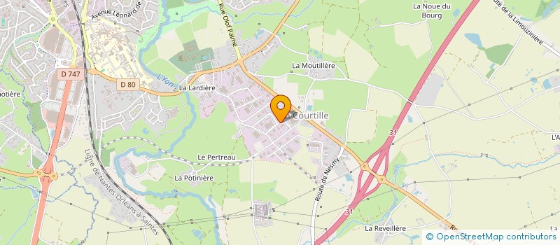 localisation de l'entreprise NEOPTERA  LA ROCHE-SUR-YON