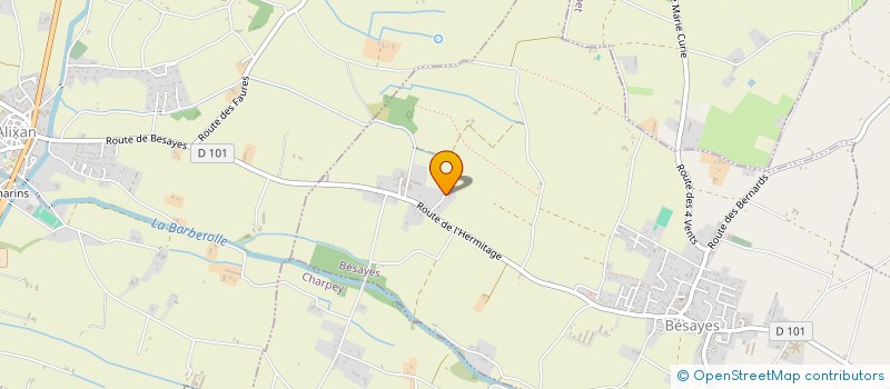 localisation de l'entreprise NEORARE  BESAYES