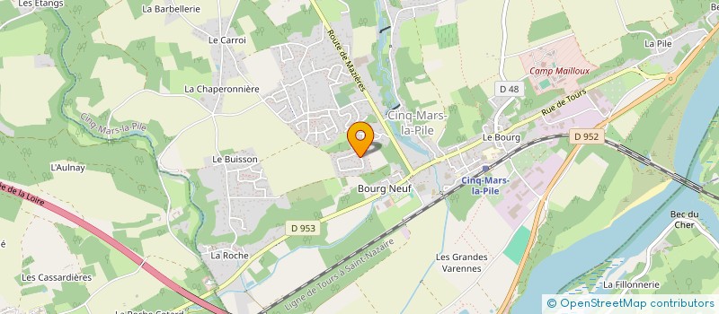 localisation de l'entreprise NEORED  CLERE-LES-PINS