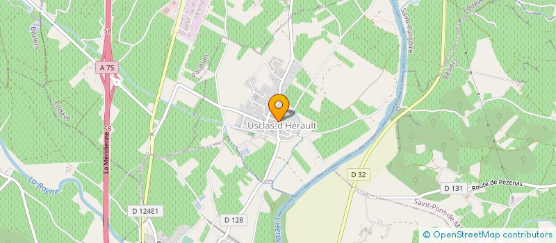 localisation de l'entreprise NEOREF  USCLAS-D'HERAULT