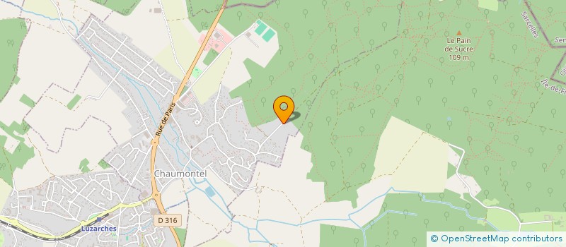 localisation de l'entreprise NEORENO  CHAUMONTEL