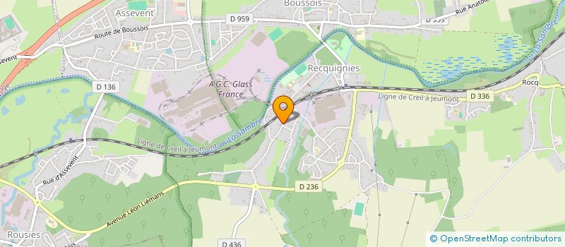 localisation de l'entreprise NEORETRO PINBALL à RECQUIGNIES