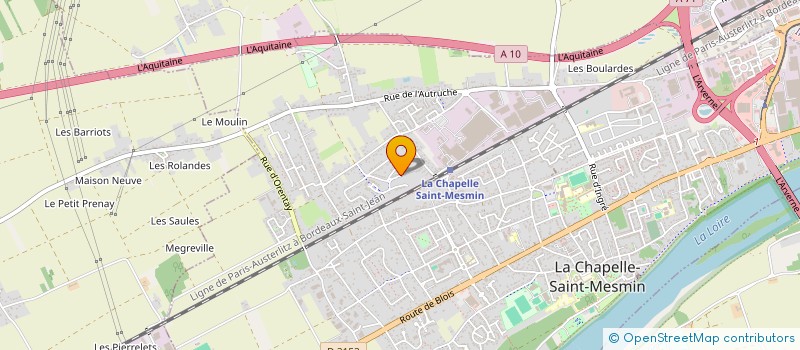 localisation de l'entreprise NEORIF à LA CHAPELLE-SAINT-MESMIN