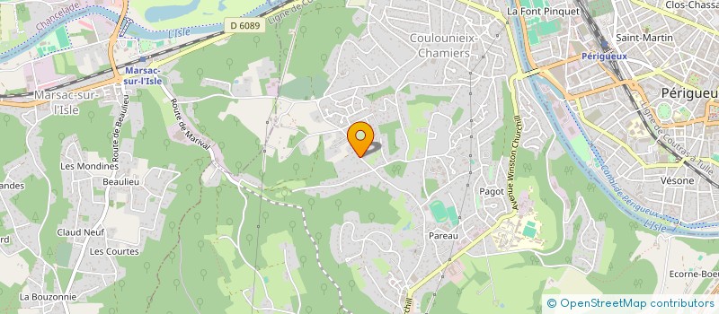 localisation de l'entreprise NEORTEK  COULOUNIEIX-CHAMIERS