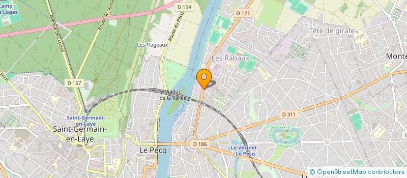 localisation de l'entreprise NEORTEX  LE PECQ