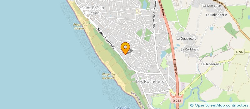 localisation de l'entreprise NEOS à SAINT-BREVIN-LES-PINS