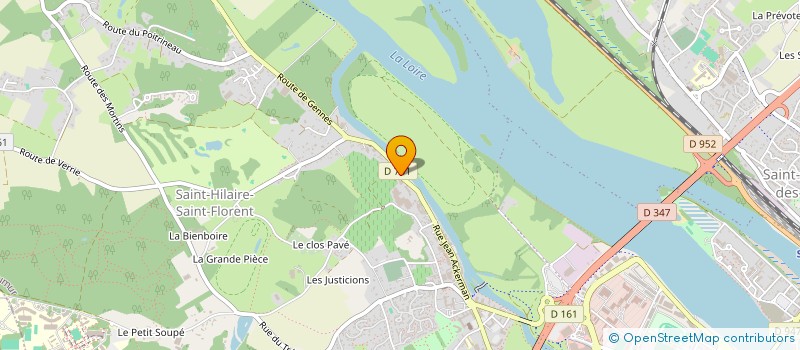 localisation de l'entreprise NEOS à SAUMUR