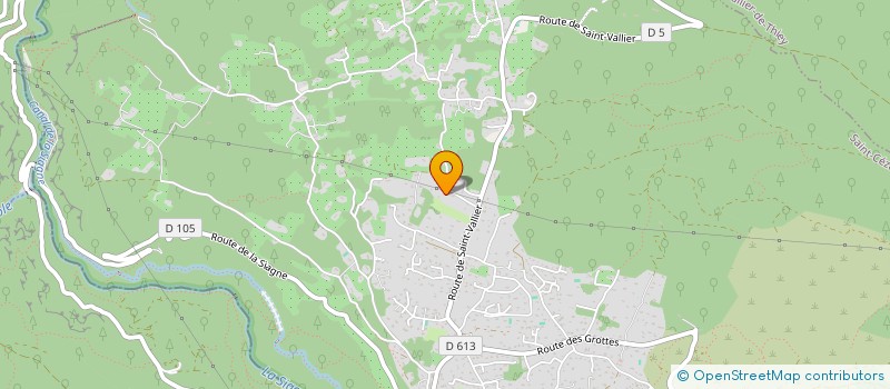 localisation de l'entreprise NEOS à SAINT-CEZAIRE-SUR-SIAGNE