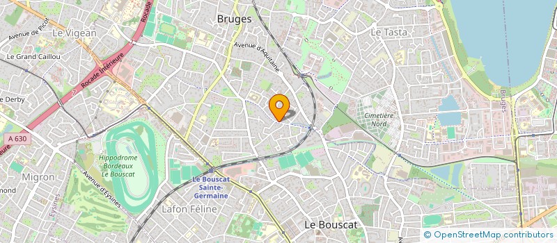 localisation de l'entreprise NEOS  BRUGES