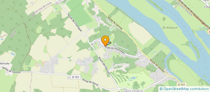 localisation de l'entreprise NEOS AMENAGEUR  SAUMUR