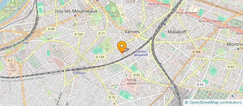 localisation de l'entreprise NEOS IMPRIMEUR à VANVES