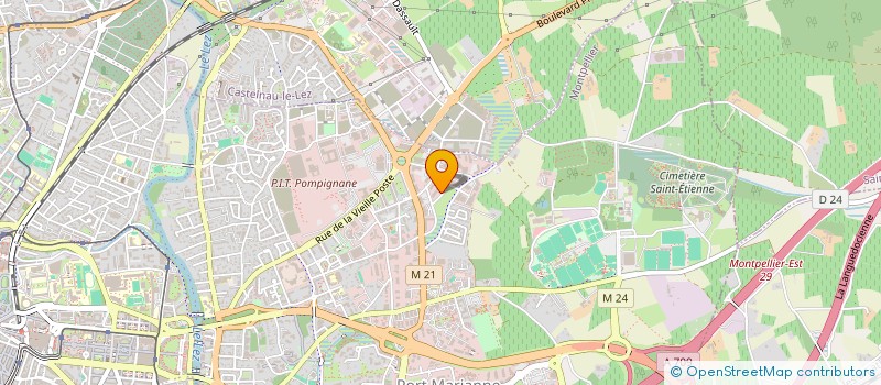 localisation de l'entreprise NEOSA à MONTPELLIER