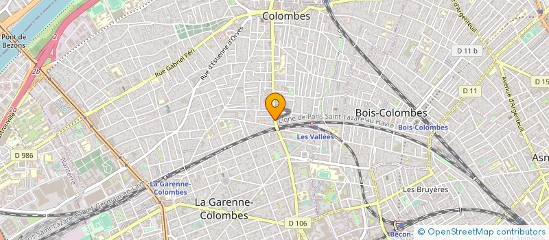 localisation de l'entreprise NEOSEMA à COLOMBES