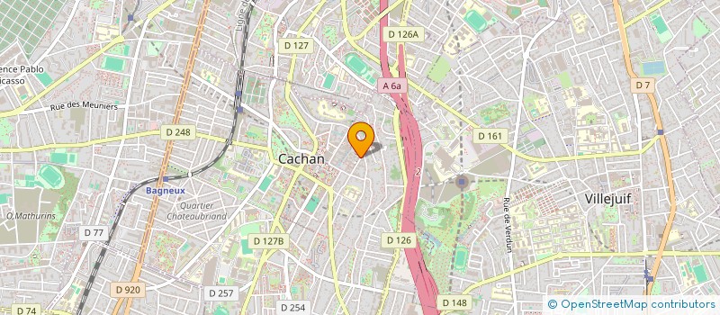 localisation de l'entreprise NEOSENS CONSULTING  CACHAN