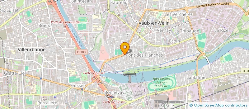 localisation de l'entreprise NEOSERVICE ASSOCIES à VAULX-EN-VELIN